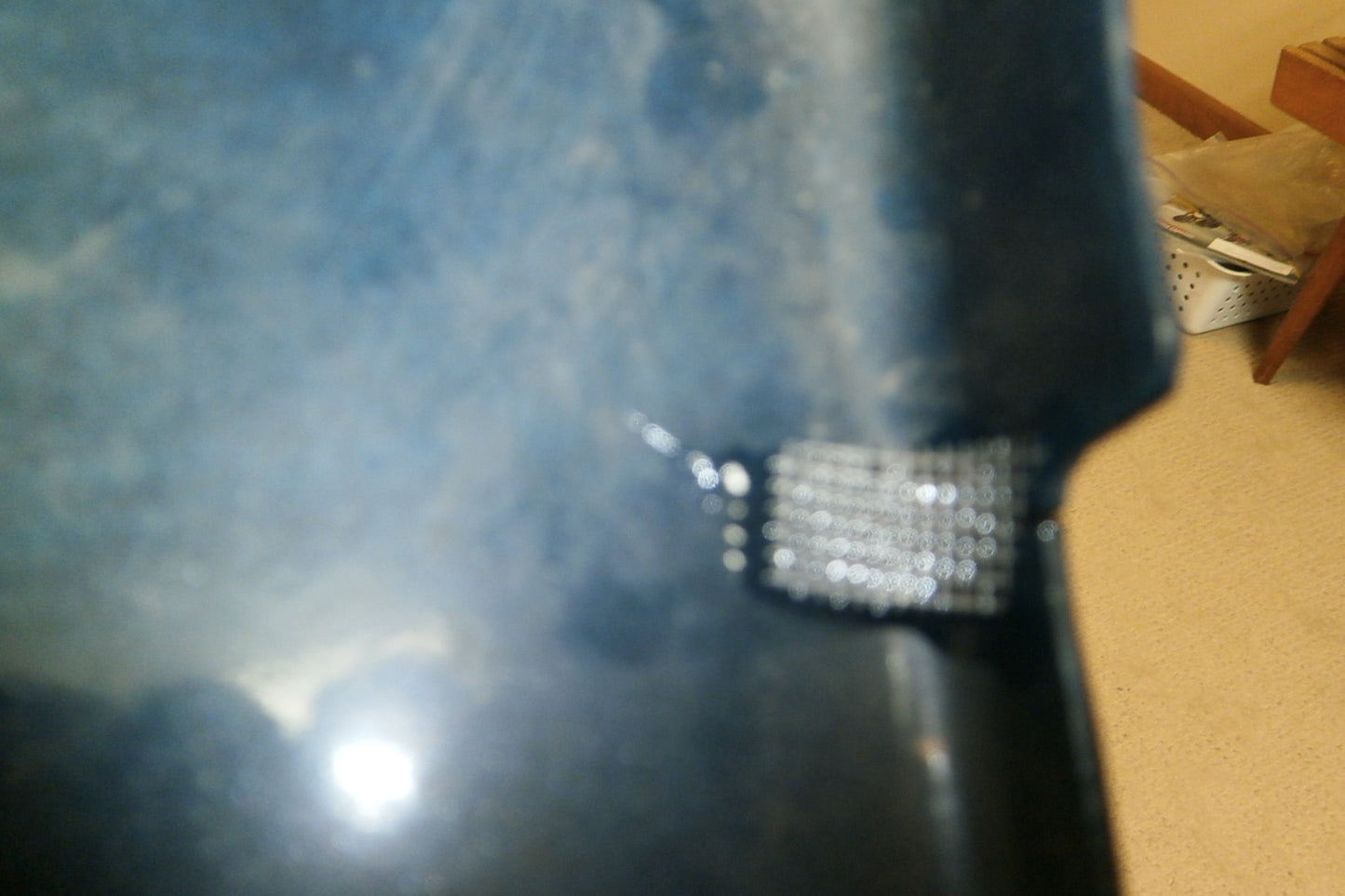 Sold Ebay 5/6/2021 Suzuki GS750ET GS750 EX 1980 1981 Blue Left Sidecover 47211-49200-L sku 1923