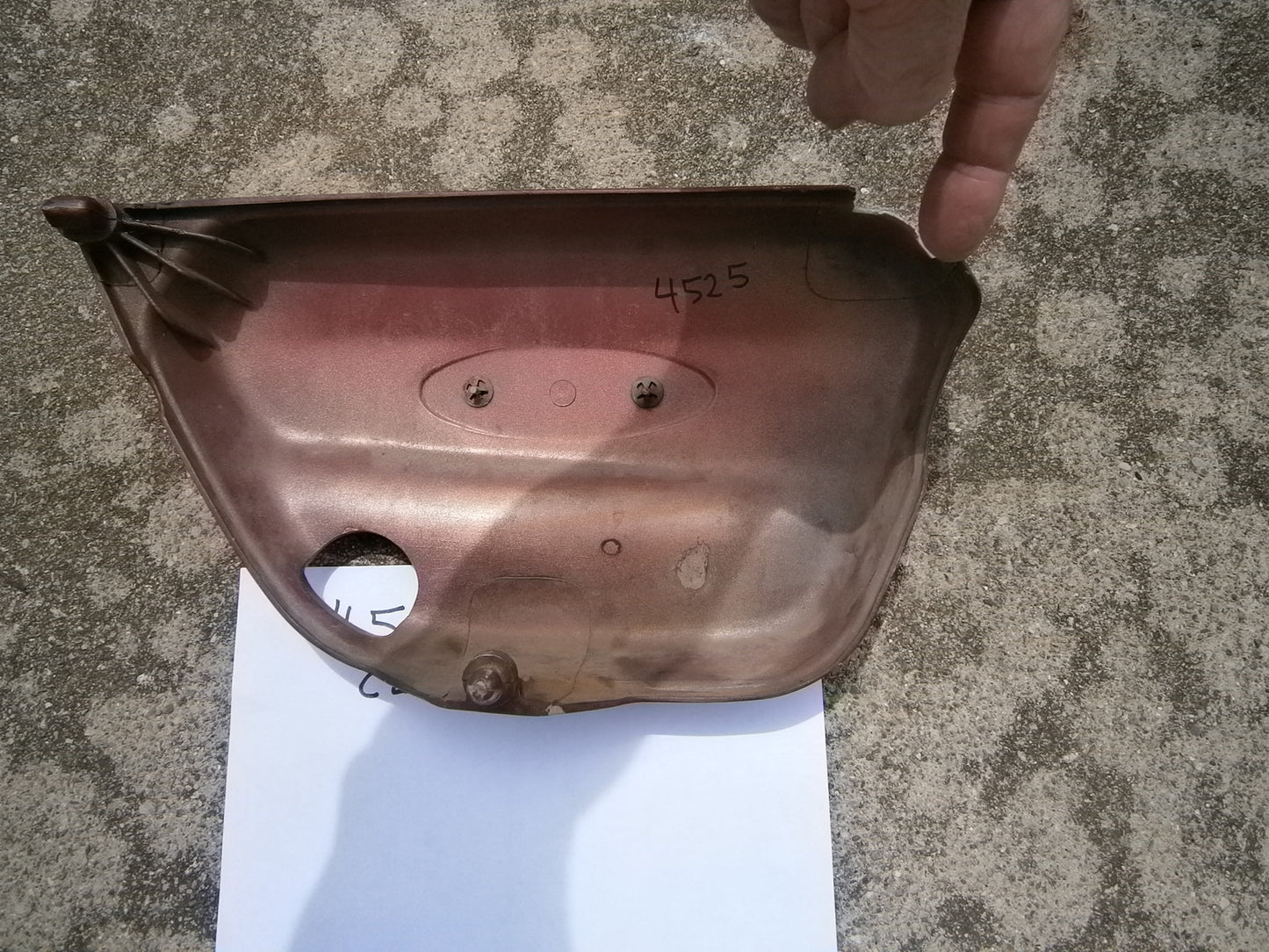 Honda CL175 sidecover left sku 4525