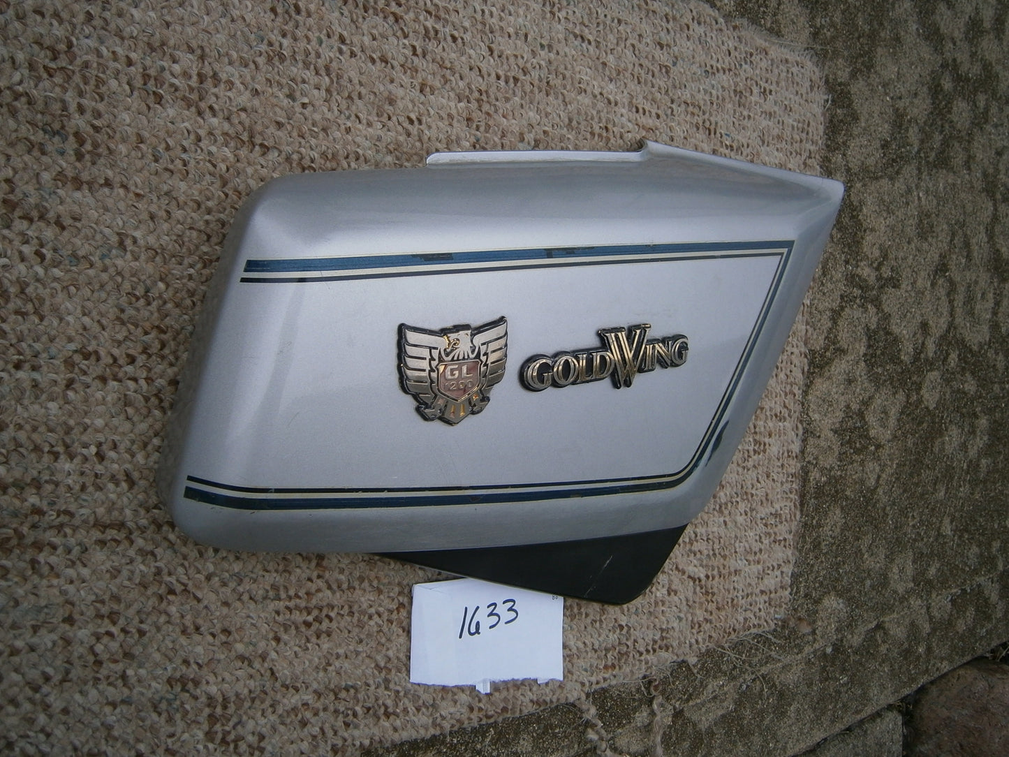 Honda Gold Wing GL1200 Silver Right Sidecover sku 1633