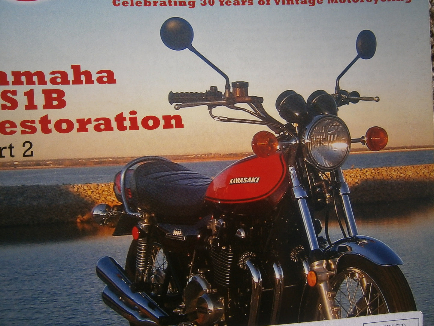 VJMC Magazine Kawasaki KZ900 on cover February 2008 sku 3375 Free Shipping to lower 48 states