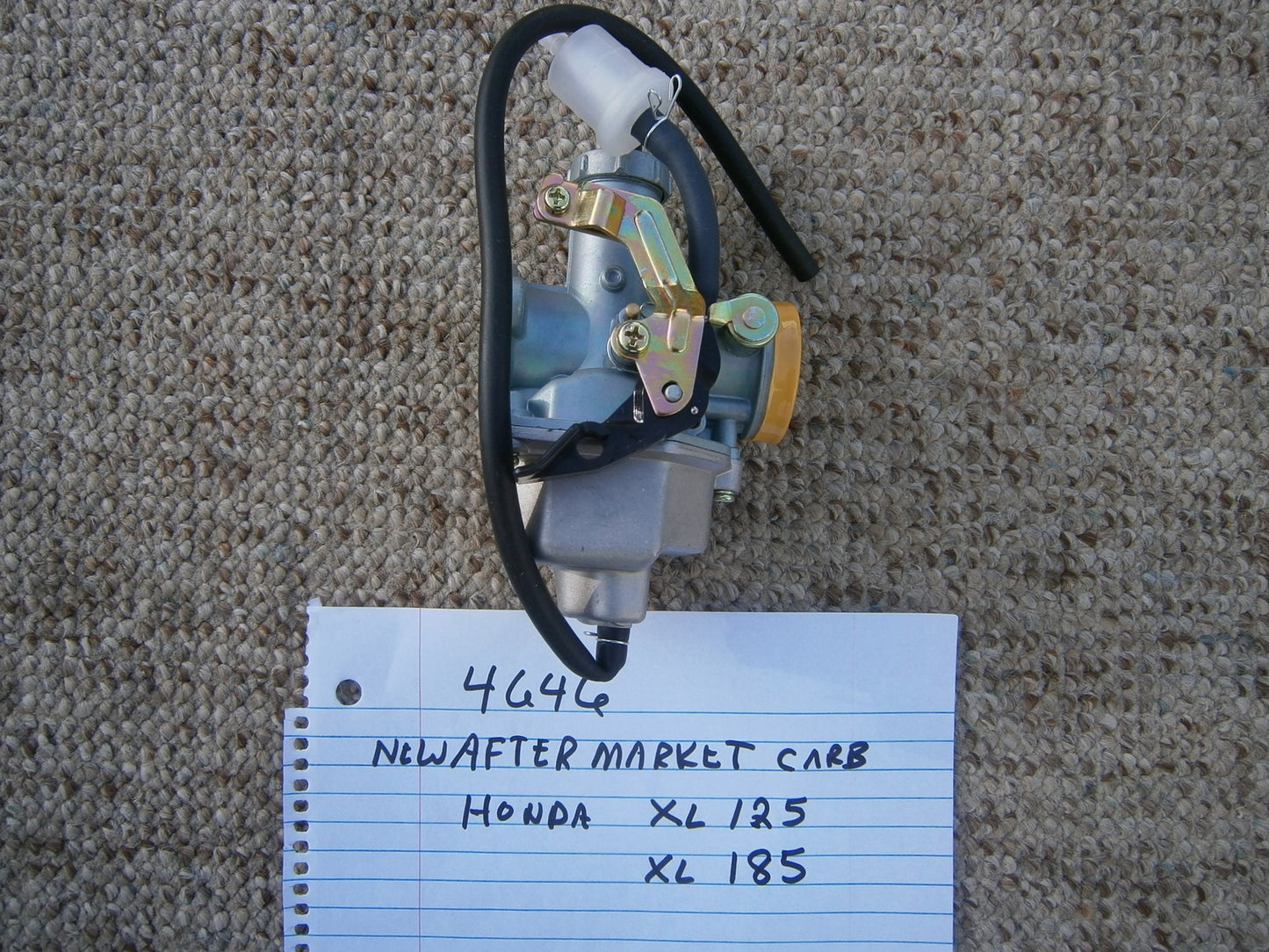 Honda XL125 XL185 New Aftermarket Carb  4646