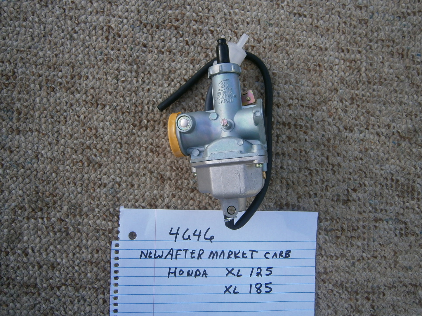Honda XL125 XL185 New Aftermarket Carb  4646