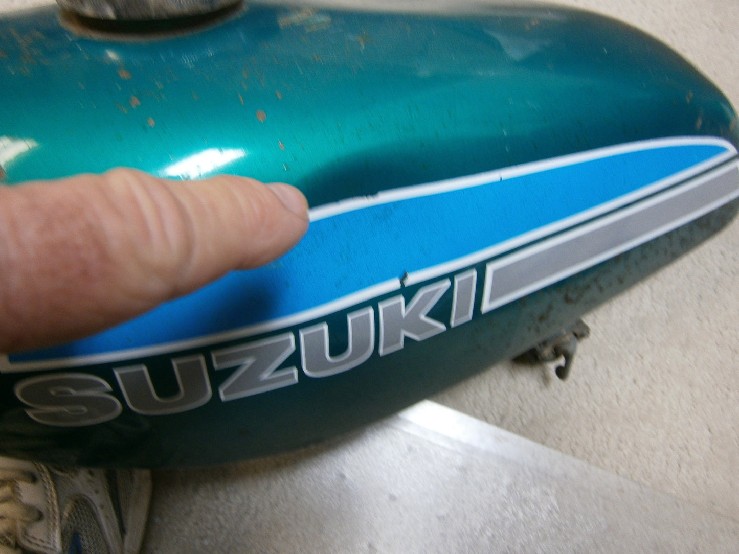 Sold Ebay 4102021Suzuki TC100 TS100 TS90 TC90 Gas Tank sku 3221