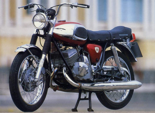 My Wild Day on a Bridgestone in 1971