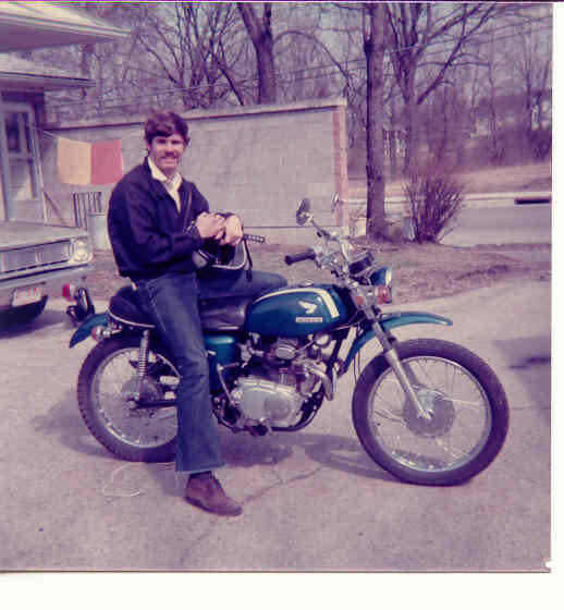My College Motorcycle 1970 CL175K3