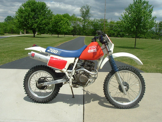Honda XR185. and XR200 models: They were not maintenance snowflakes, Tough as nails