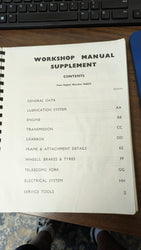 Triumph OEM Workshop Manual  350/500 unit construction twins sku 8358