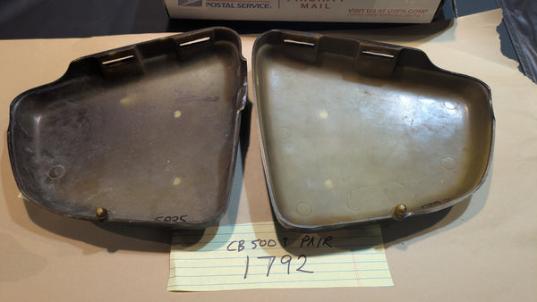 Honda CB500T Sidecover pair my  sku 1792