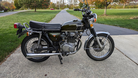 ** Available** Honda CB350G 1973 Tyrolean Green Metallic  SKU 8000