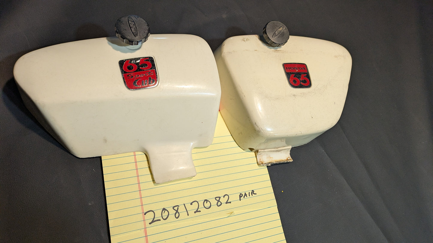 Honda Sport 65 OEM sidecover pair left right sku 20812082