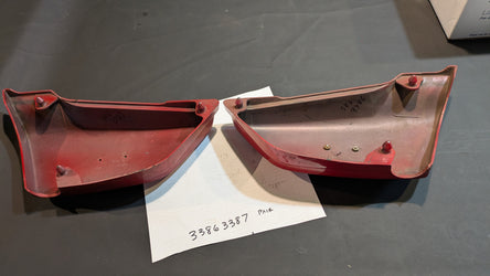 Kawasaki CSR305 right red sidecover pair  36001-1126 sku 33863387
