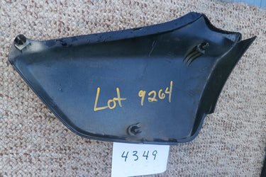 Honda Magna VF500C left black sidecover 83700-MJ8-0000 sku 4349