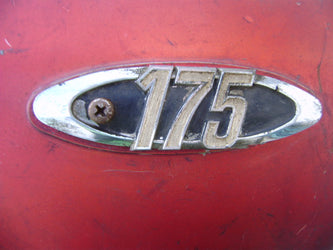 Honda CB175 K5 1971 Right Sidecover sku 7611