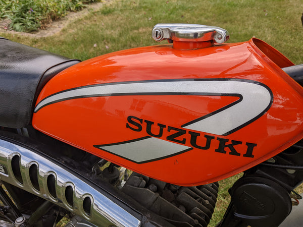 Suzuki TS185 1975 Orange my sku 8000 SOLD