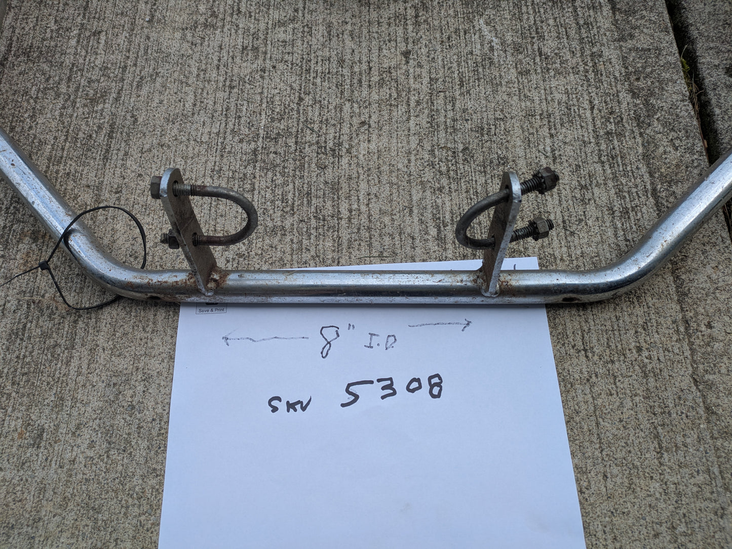 Honda CB350 Honda CL350 Engine Guard  Highway Bar my sku 5308