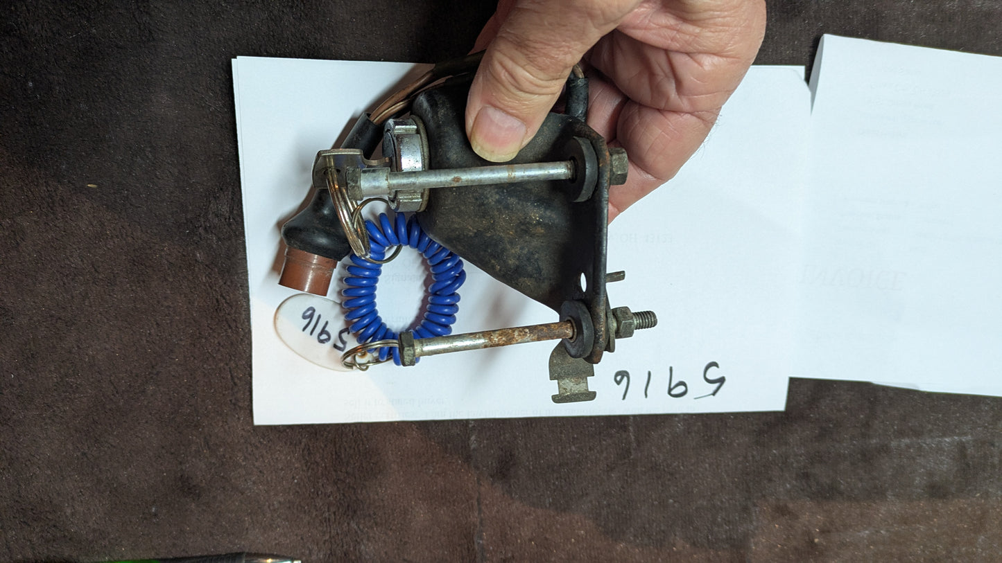 Honda OEM Motorcycle  Ignition switch, wiring, original key, mounting and mounting bolts sku 5916