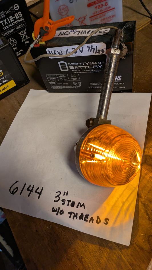 Honda CB Turn Signal factory wiring tests good 3" stem   sku 6144A