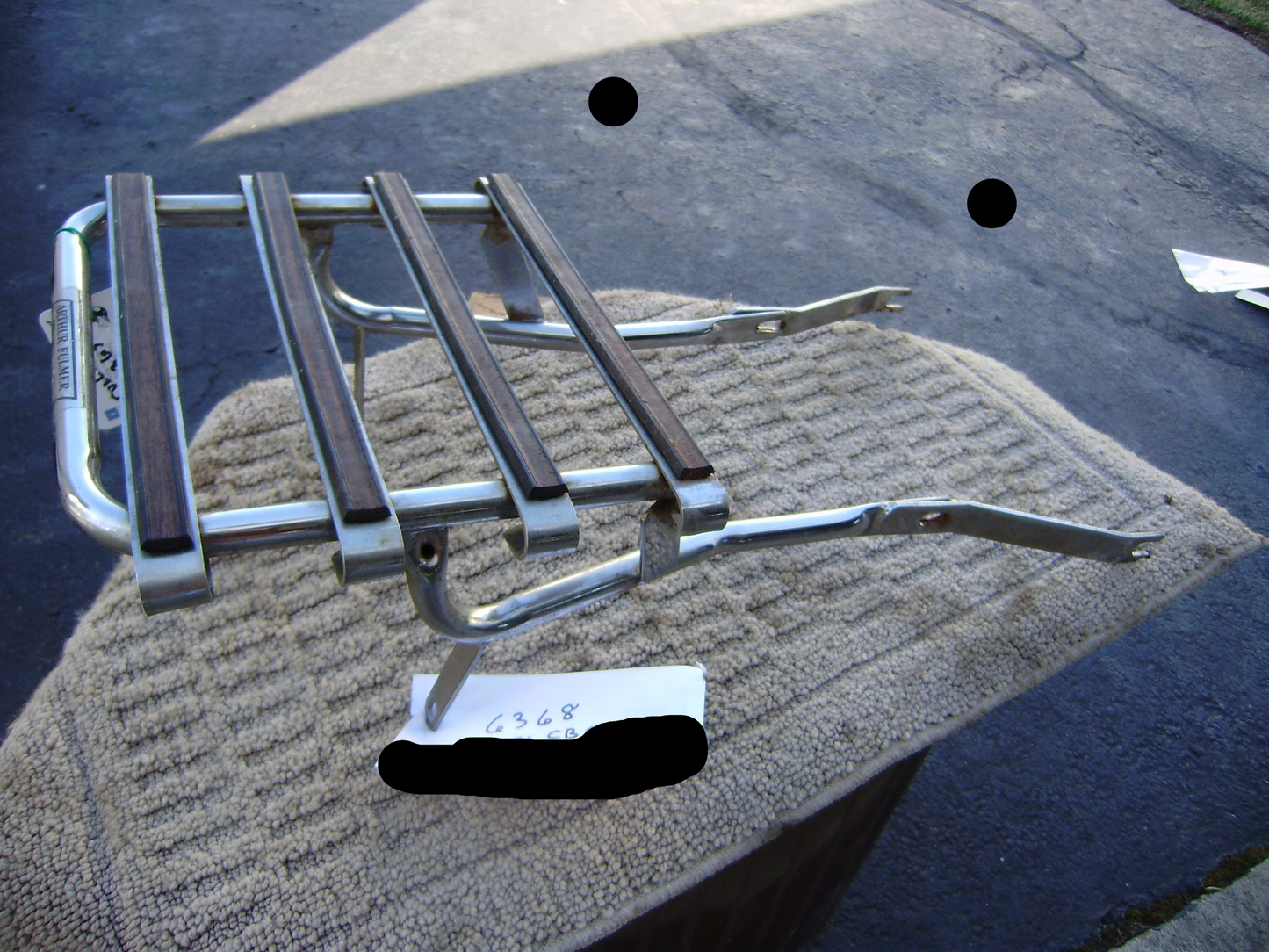 Honda CB NOS Luggage Rack sku 6368