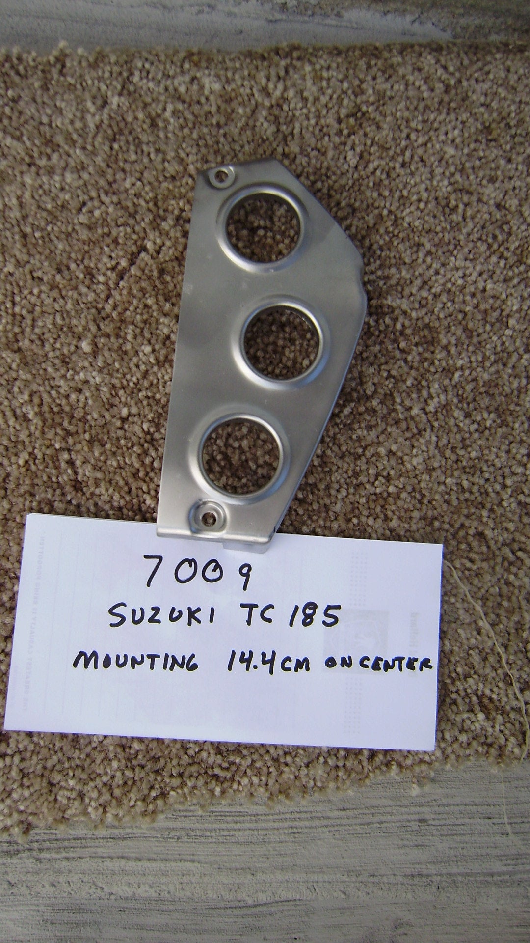 Suzuki  TC185 1974-1975 Sprocket Cover suz part 1136129610 sku 7009