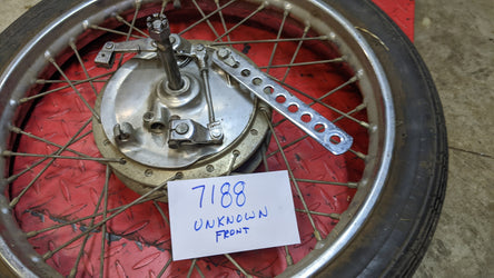 Honda front  DID 160A X 18W front wheel and  axle  my sku 7188