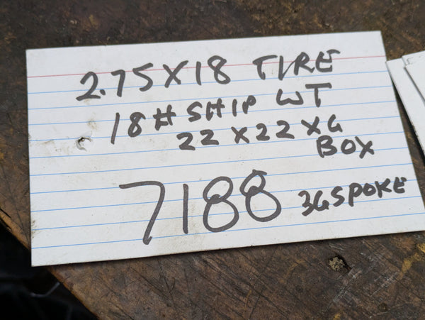 Honda front  DID 160A X 18W front wheel and  axle  my sku 7188