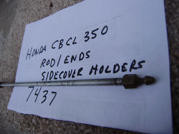 Honda OEM CB350 CL350  Sidecover Air Box Mounting Rod with pin ends my sku 7437