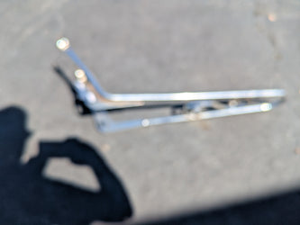 Honda CB350 Fits also CB500AAA Brand Sissy Bar Backrest and Pad   sku 7444
