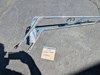 Honda CB350 Fits also CB500AAA Brand Sissy Bar Backrest and Pad   sku 7444