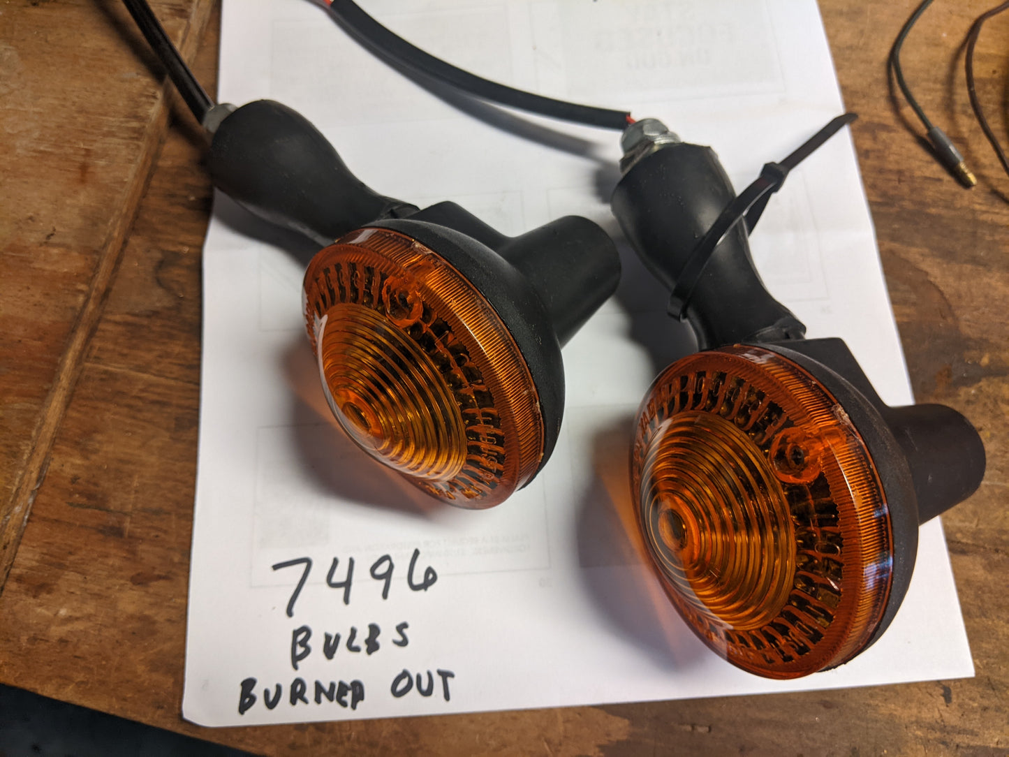 Yamaha Turn Signal Pair sku 7496