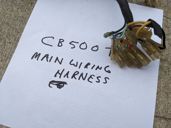 Honda CB500T Main wiring harness  sku 7507