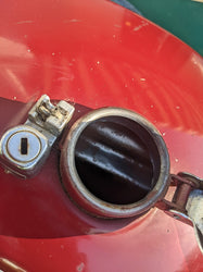 Sold Ebay 09152023Honda CL350 1972-1973 Magna Red Gas tank sku 7550