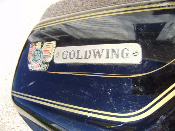 Honda GL1100 Gold wing 1980 right sidecover black 83600-463-0000 my sku 7605