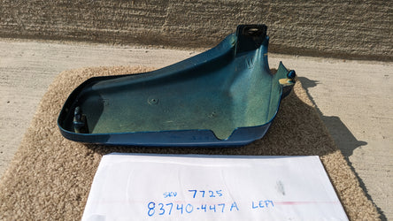 Honda CM400 A Candy Sword blue Left sidecover 83740-447A sku  7725