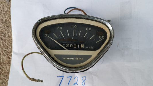 Honda Super 90 OEM Working Speedometer my  sku 7728