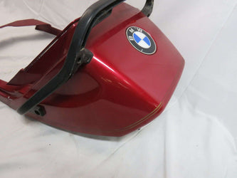 BMW Monoshock Rear Tail Section  fits 85'-95' R80-80RT, R100RT, R100RS, R65 Mono Shock rear tail section, upper and lower, no cracks, Mystic Red. sku 7744