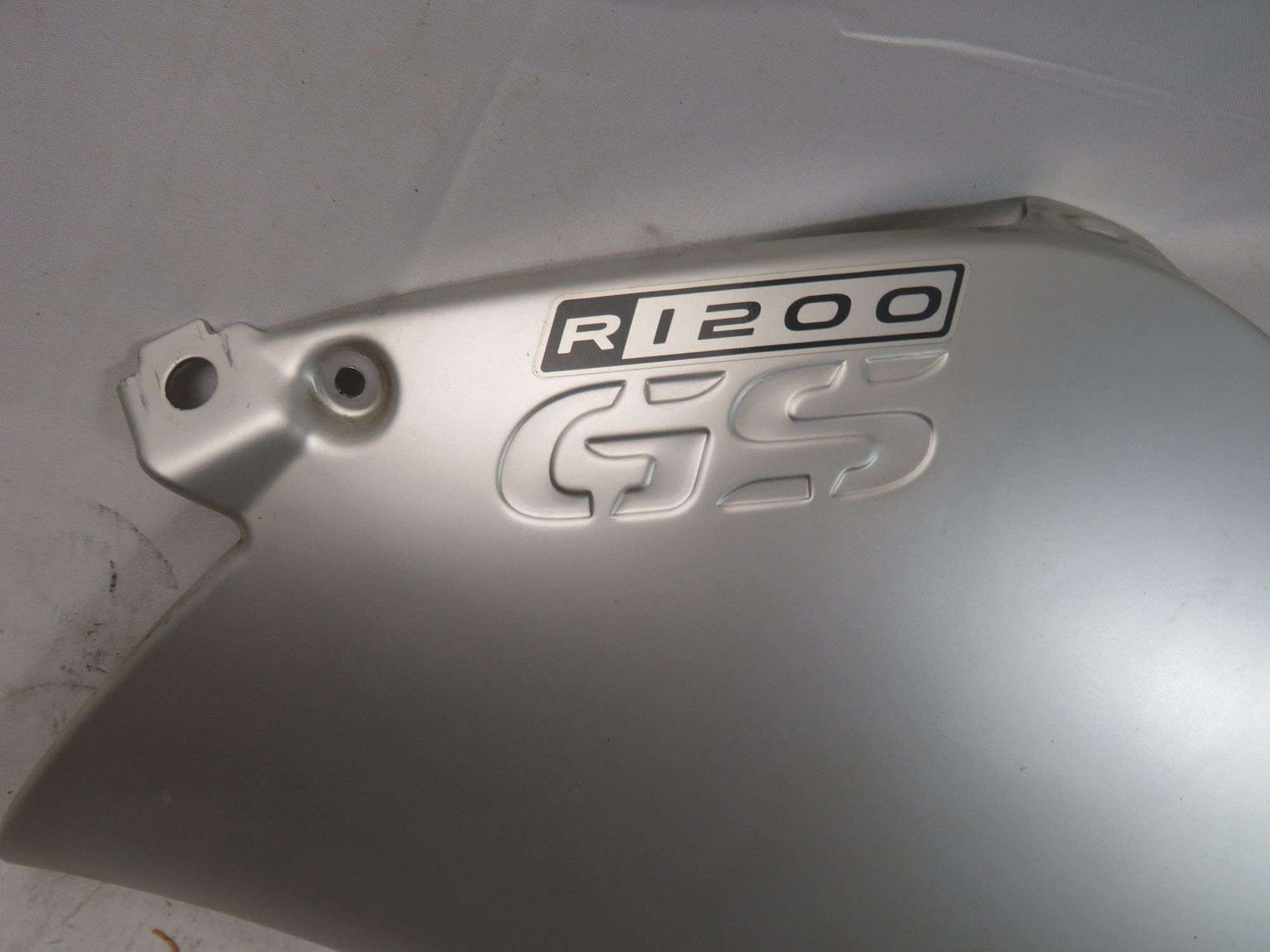 BMW 2005 Motorcycle  R1200GS, Silver Left Tank Panel. . sku 7446