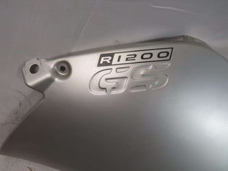 BMW 2005 Motorcycle  R1200GS, Silver Left Tank Panel. . sku 7446