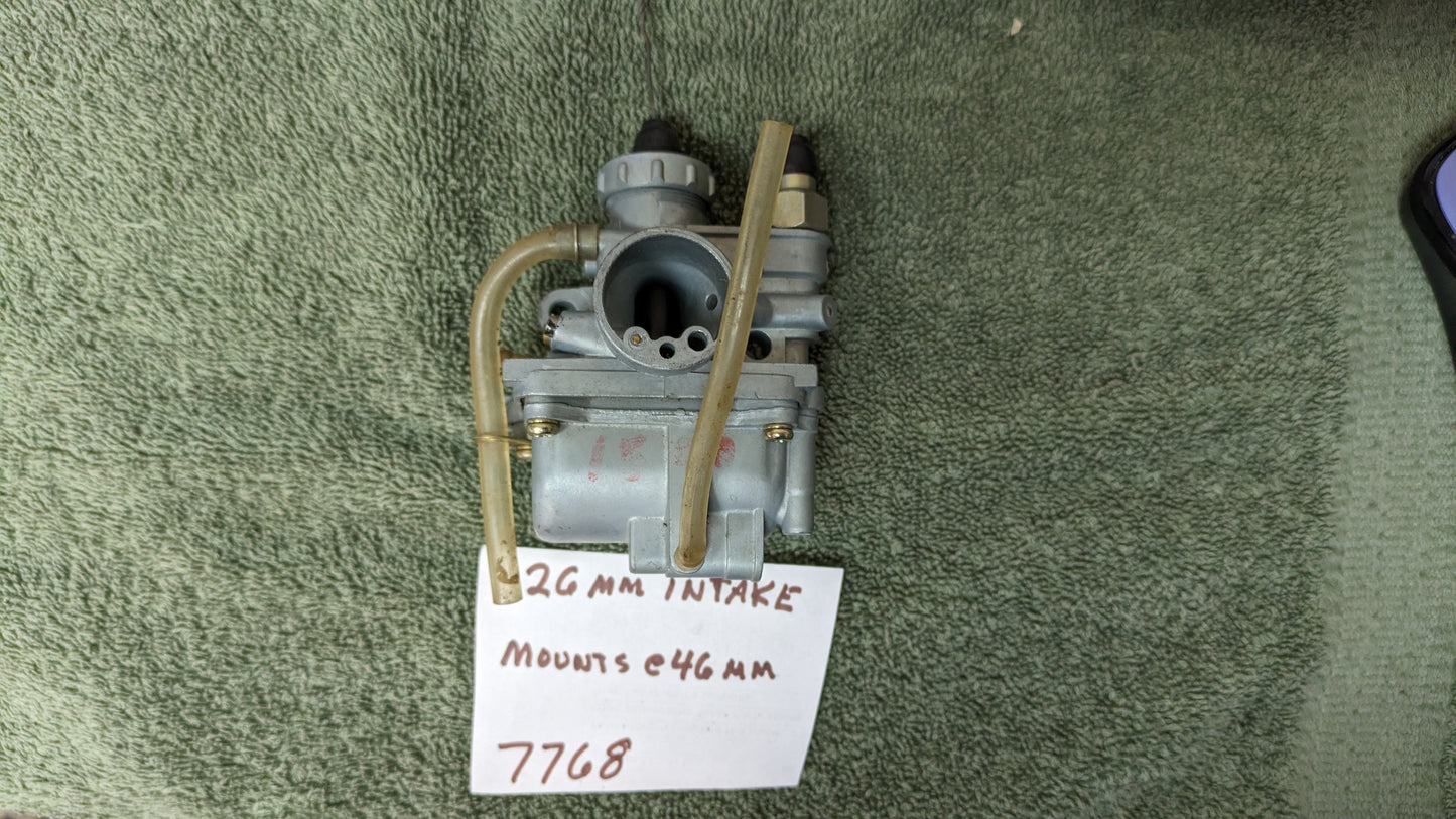 26mm new carburetor sku 7768