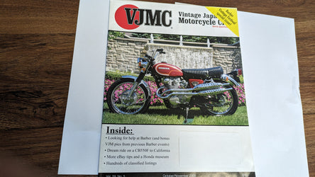 VJMC Magazine Honda CL450 my sku 7779 Free Shipping to lower 48 states