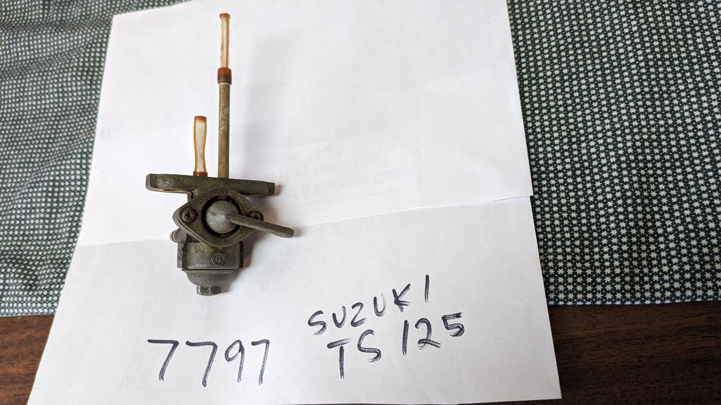 Suzuki TS125 OEM Petcock my sku 7797