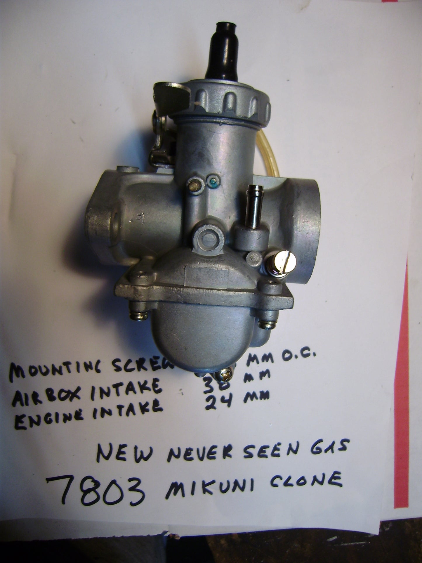 Suzuki TS 125 TC125 Aftermarket Carburetor my sku 7802