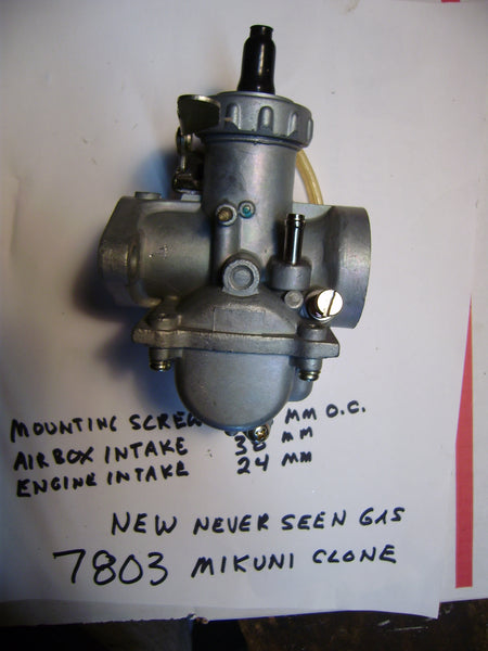 Suzuki TS 125 TC125 Aftermarket Carburetor my sku 7802