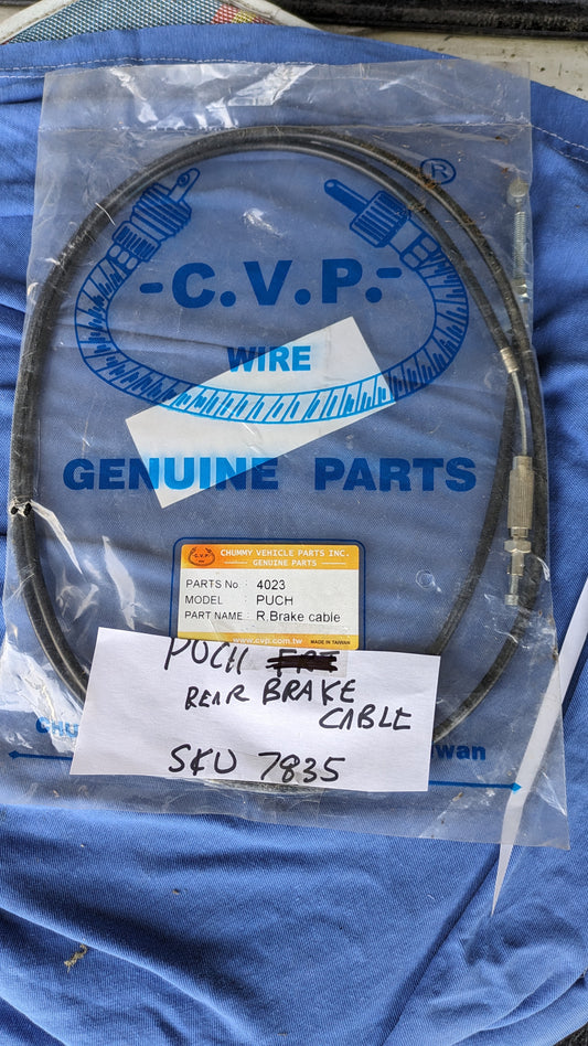 Puch Moped Rear Brake Cable sku 7835