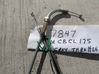 Honda CB CL175 Throttle Cable OEM Gray sku 7847
