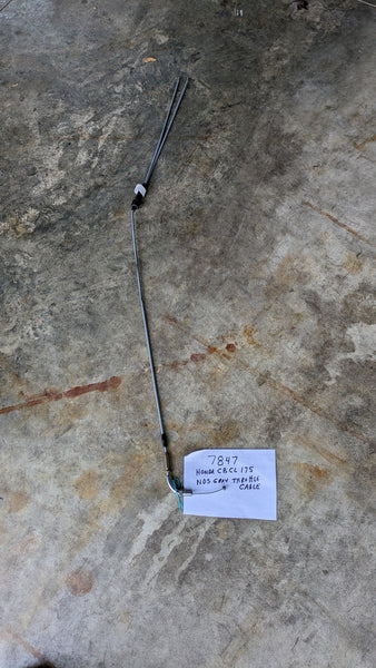 Honda CB CL175 Throttle Cable OEM Gray sku 7847