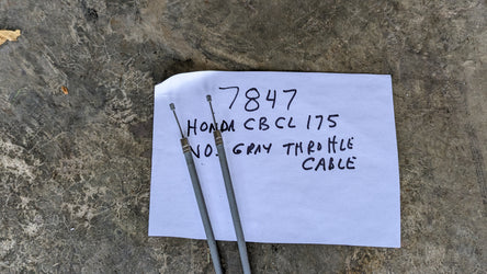 Honda CB CL175 Throttle Cable OEM Gray sku 7847