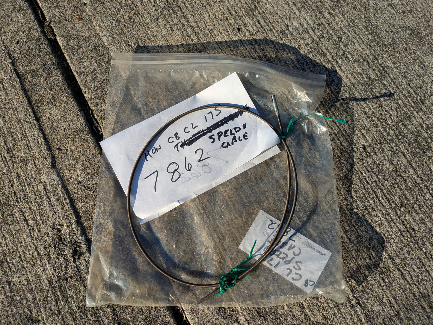 Honda CB CL175 Used  Inner Speedo/Tach Cable sku 7862