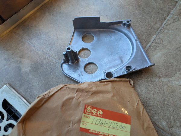 Suzuki OEM NOS TS400 Sprocket Cover 11361-32200 sku 7932