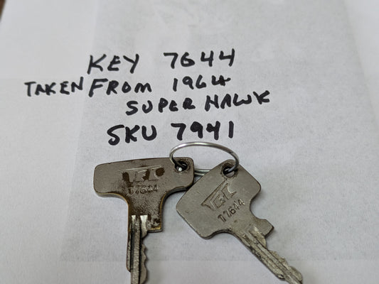 Honda Motorcycle Key T7941