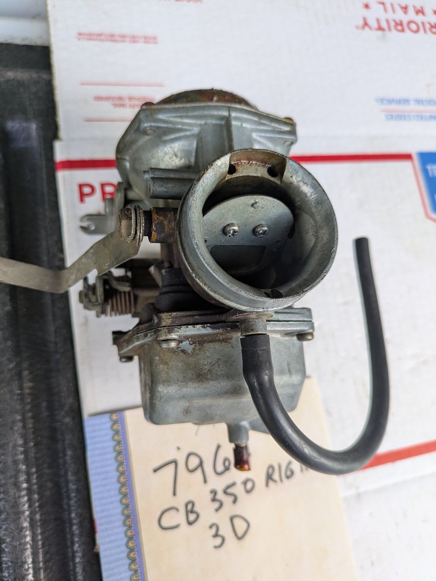 Honda CB350 CL350 OEM Right Carburetor  sku 7964